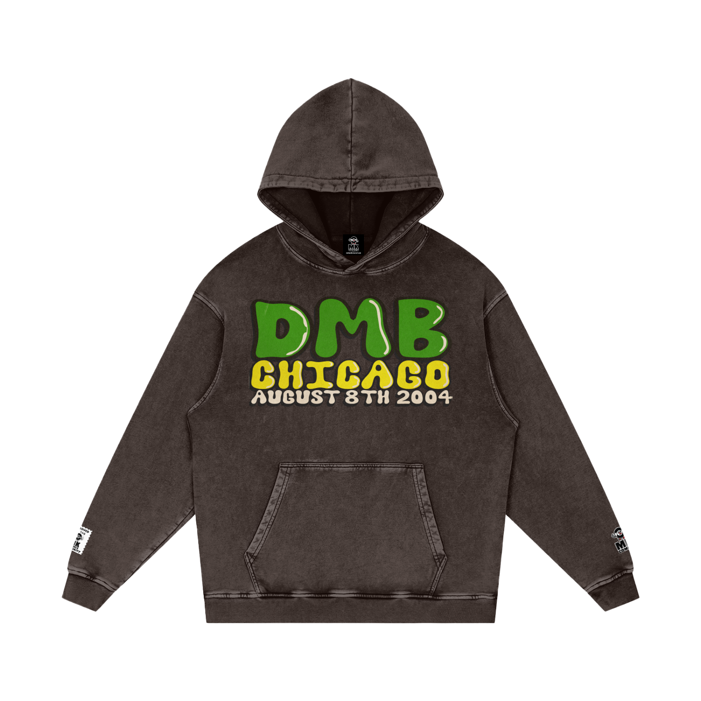 The Crappening -  Snow Washed Loose Cotton Hoodie