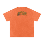 It's Dark & Hell is Hot - Snow Washed Oversized Cotton T-Shirt