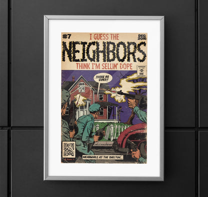J. Cole - Neighbors - Vertical Matte Posters