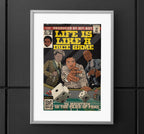 Life Is Like A Dice Game - Vertical Matte Poster