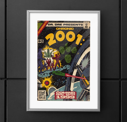 Chronic 2001 - Vertical Matte Poster