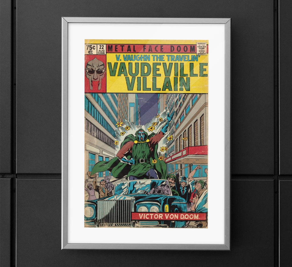 Vaudeville Villain - Vertical Matte Poster