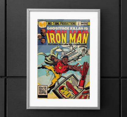 Ghostface Killah - Iron Man - Vertical Matte Posters