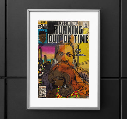 Lil Yachty - Running Out Of Time - Vertical Matte Poster