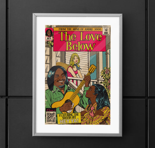 OutKast- Andre 3000- The Love Below - Vertical Matte Poster