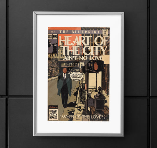 Jay-Z - Heart Of The City - Vertical Matte Poster