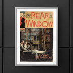 Hitchcock - Rear Window - Premium Matte Vertical Poster