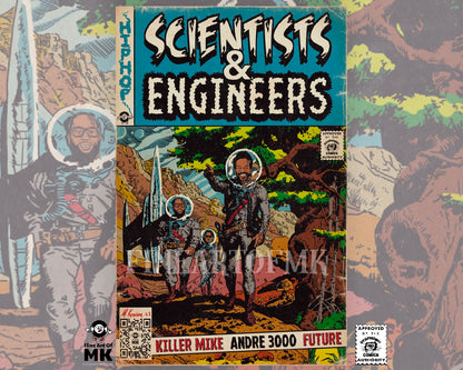 Killer Mike - Scientists & Engineers - Andre 3000 - Future - Premium Matte Vertical Posters