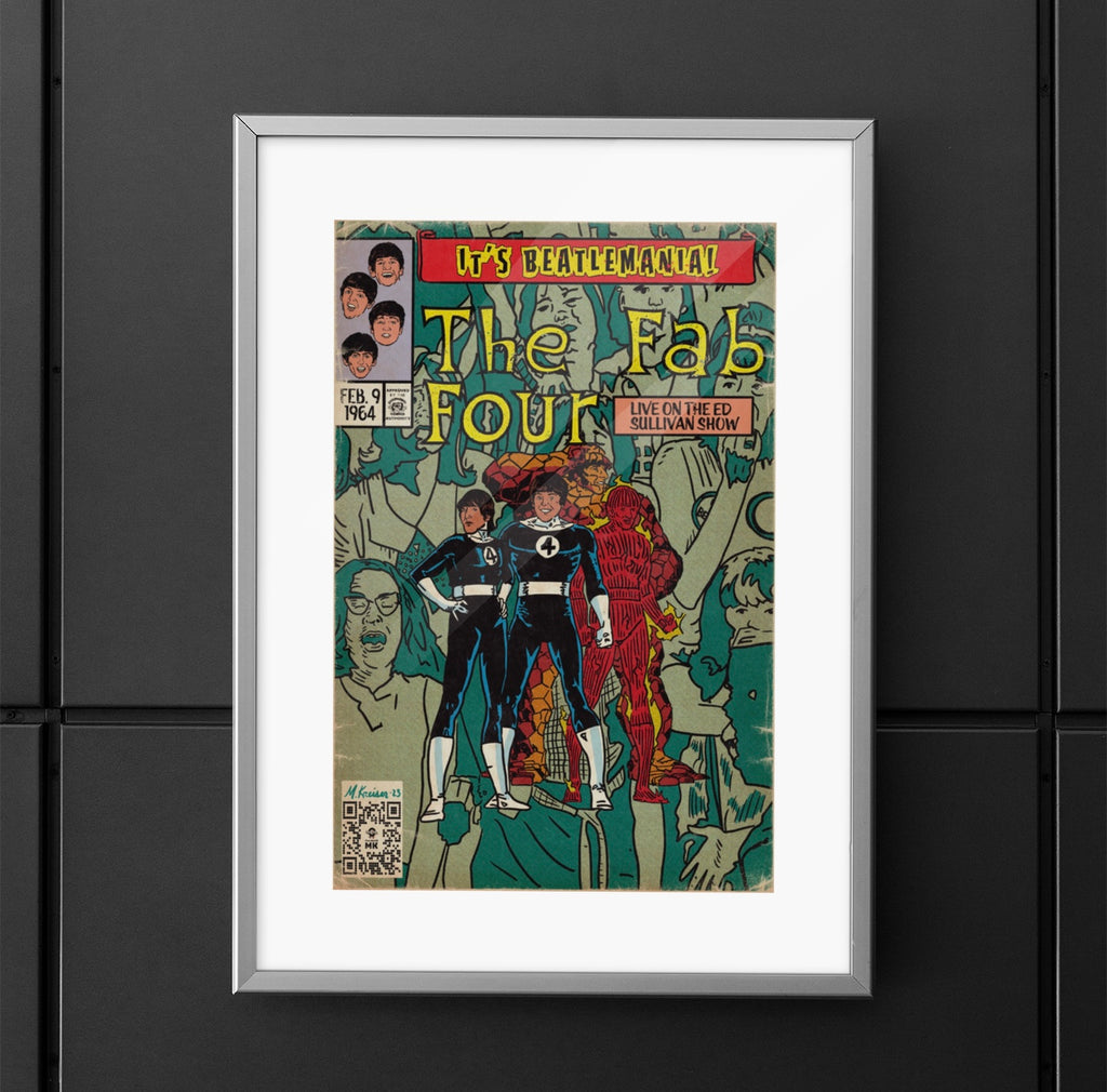 Beatlemania - Premium Matte Vertical Posters