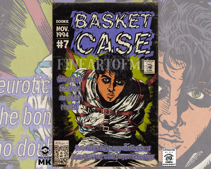 Green Day - Basket Case - Premium Matte Vertical Posters