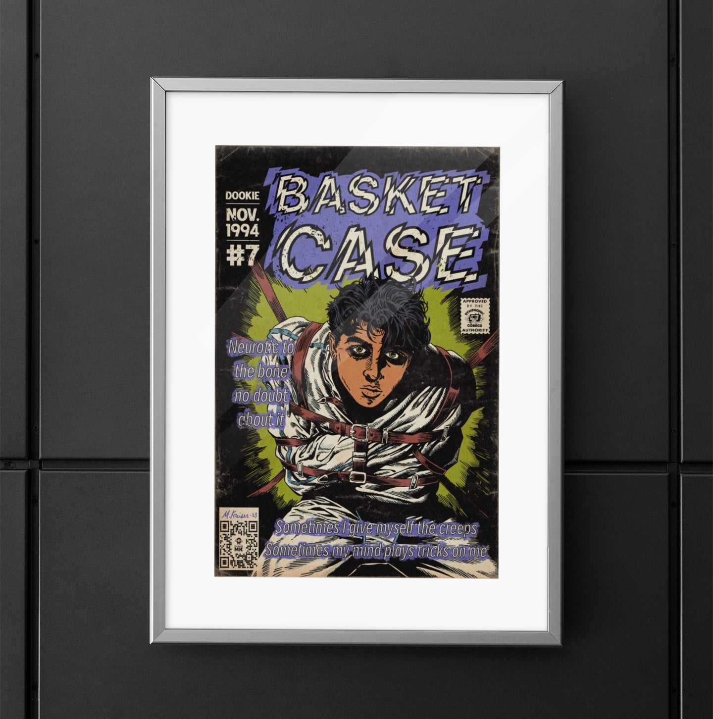 Green Day - Basket Case - Premium Matte Vertical Posters