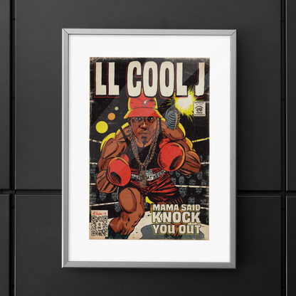 LL Cool J - Mama Said Knock You Out - Matte Vertical Posters