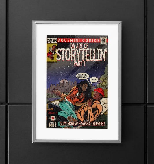 Da Art of Storytellin’ Part 1 - Matte Vertical Poster