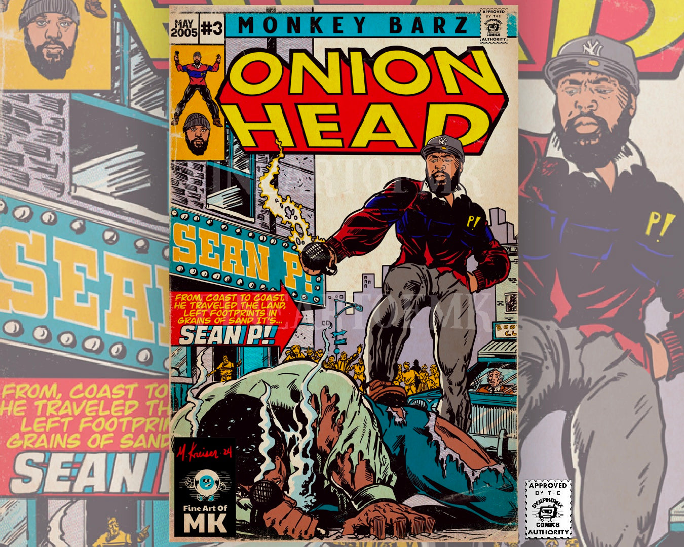 Sean Price - Onion Head - Matte Vertical Posters