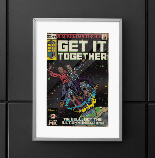 Beastie Boys & Q-Tip - Get it Together - Matte Vertical Posters