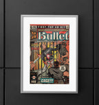 Bullet With Butterfly Wings - Matte Vertical Poster