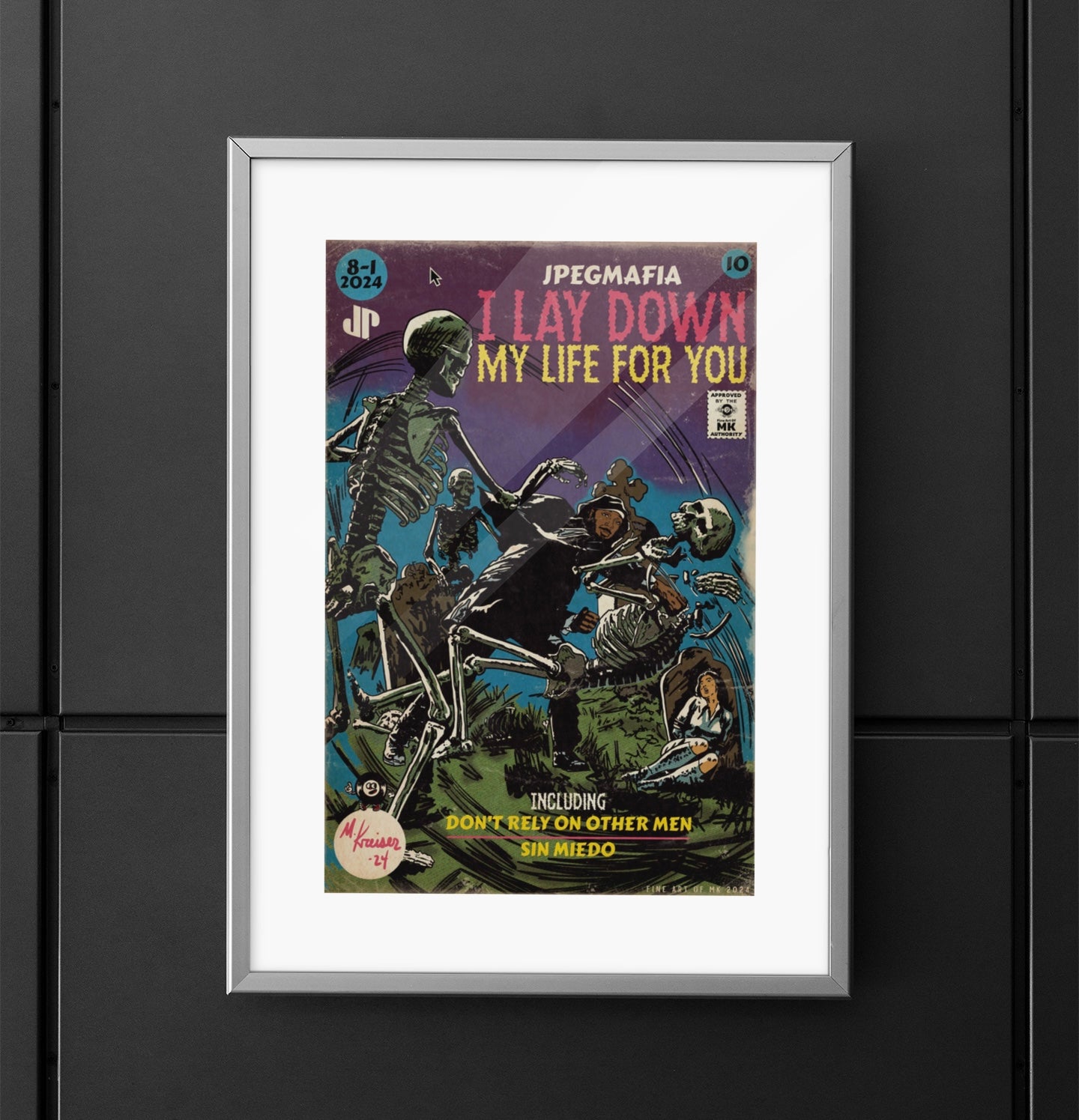 I Lay Down My Life For You - Matte Vertical Poster