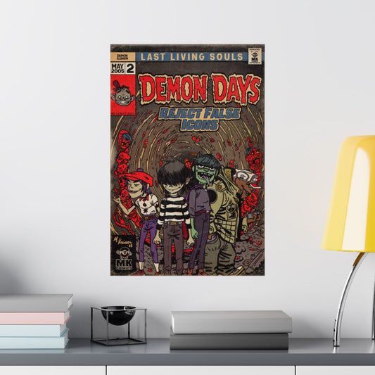 Demon Days - Matte Vertical Posters