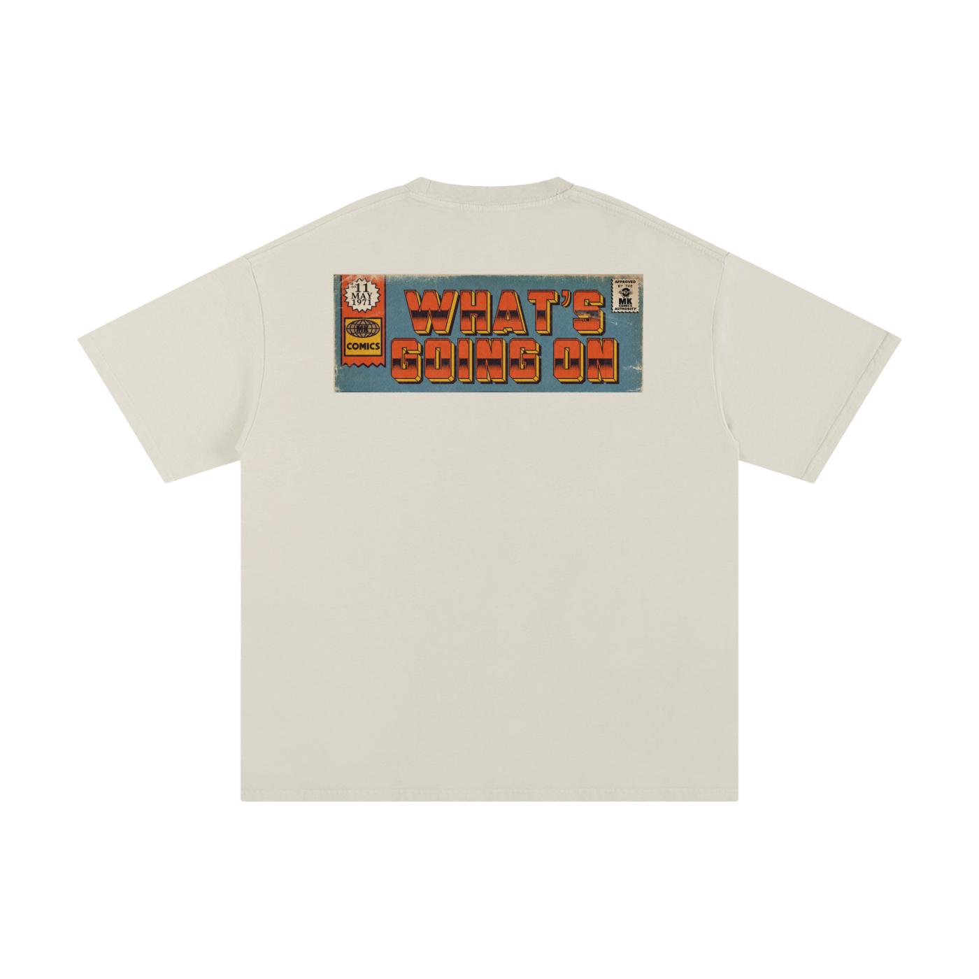 What's Going On - Unisex Pure Cotton T-Shirt
