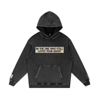 True Believer - Snow Washed Loose Cotton Hoodie