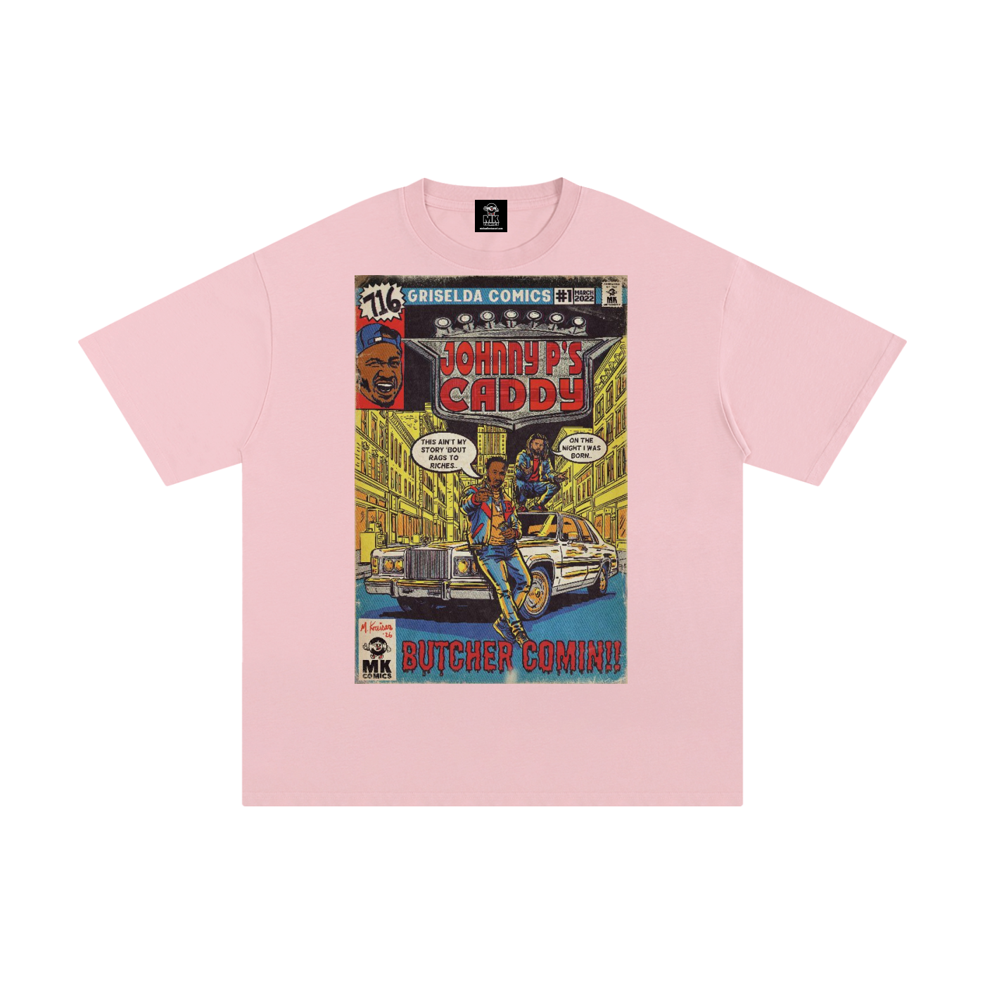 Johnny P's Caddy - Unisex Pure Cotton T-Shirt