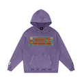 What's Going On - Snow Washed Loose Cotton Hoodie