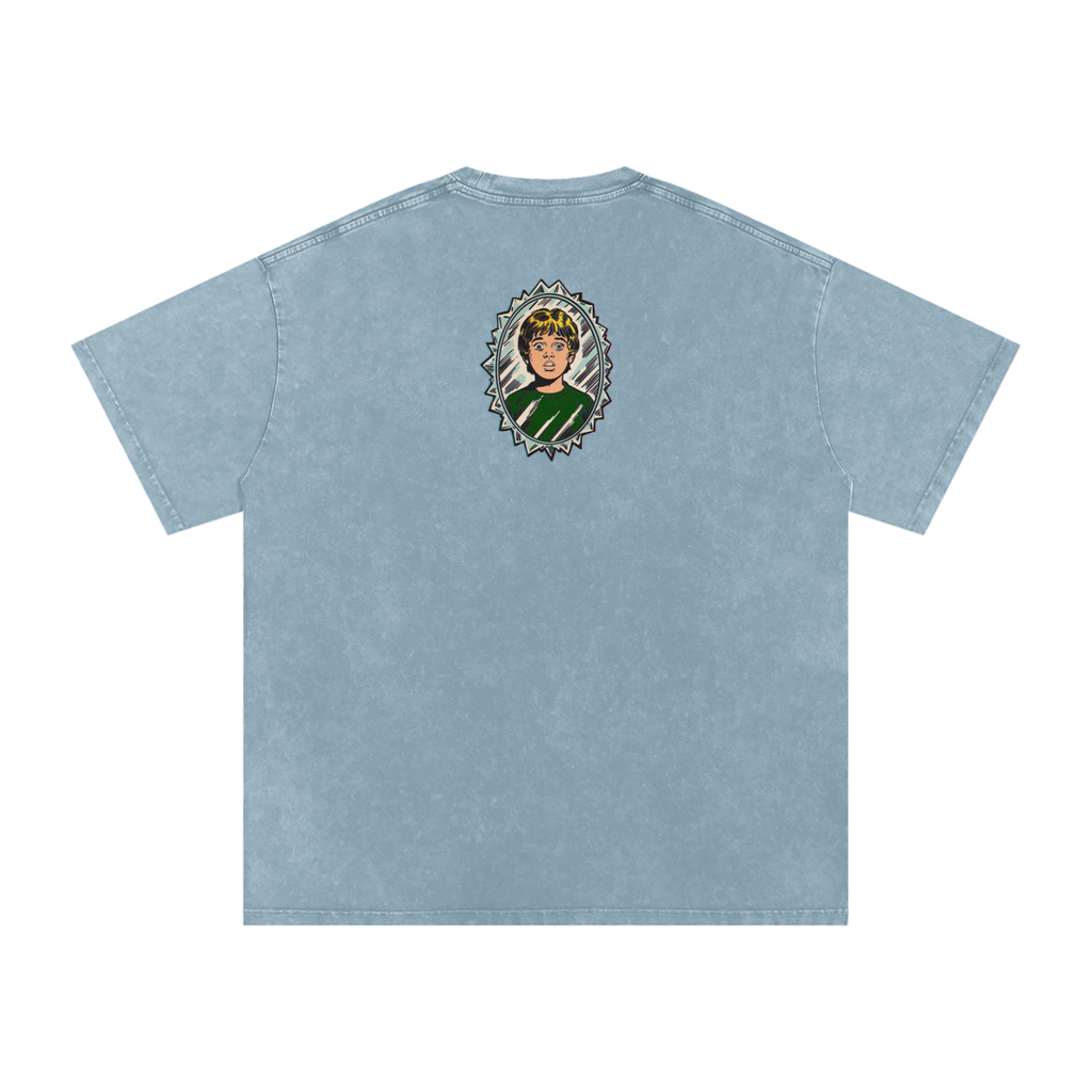 Tommy - Snow Washed Oversized Cotton T-Shirt