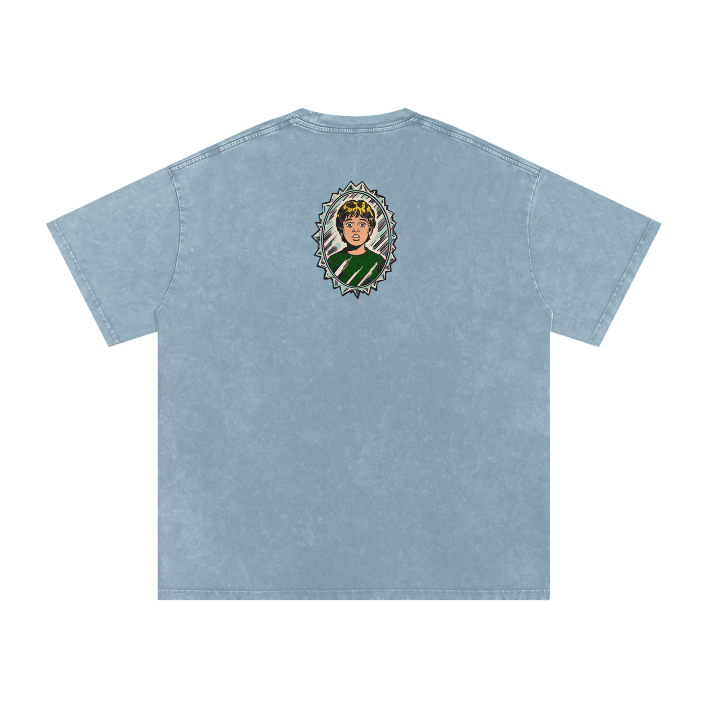 Tommy - Snow Washed Oversized Cotton T-Shirt