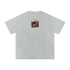 Only - Snow Washed Oversized Cotton T-Shirt