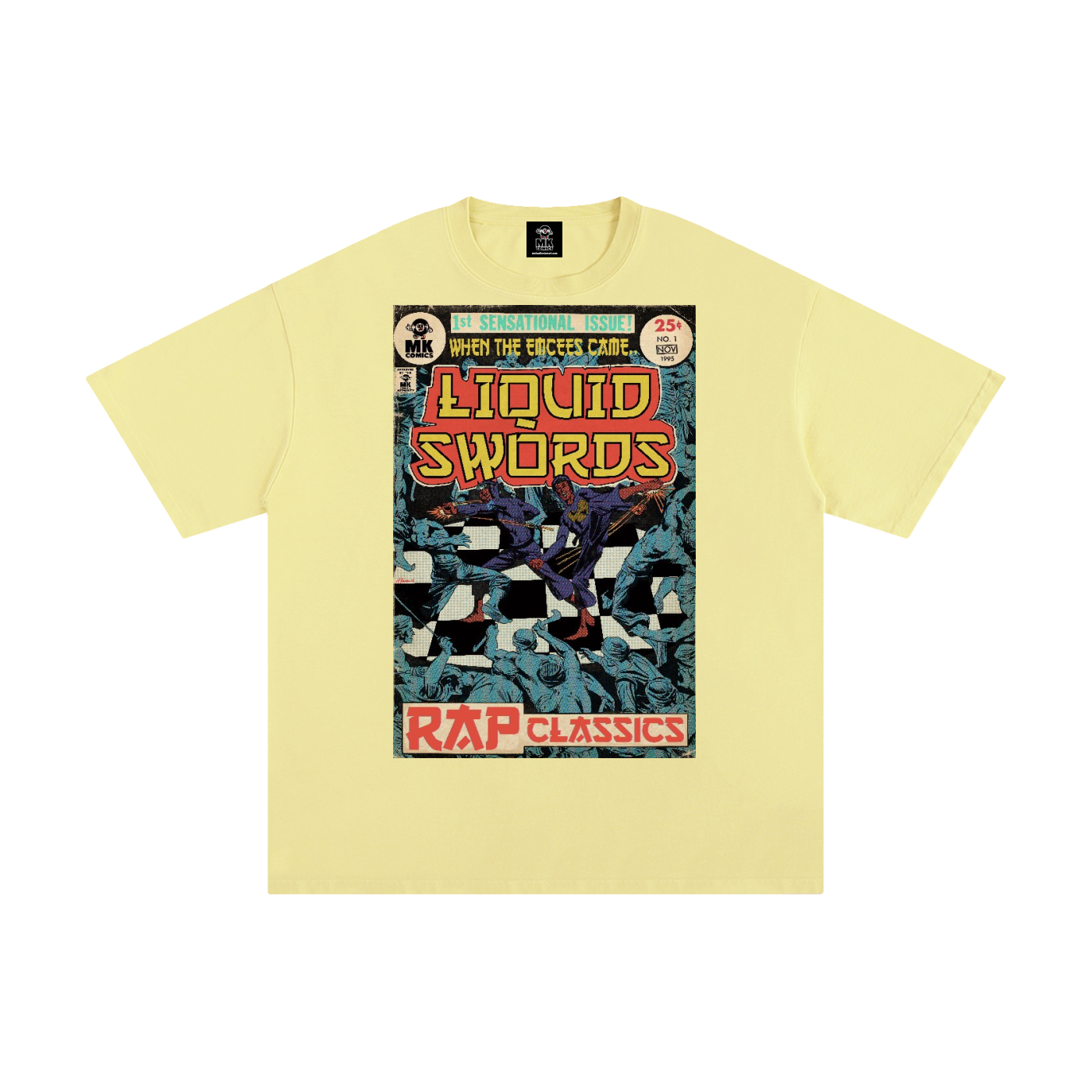 Liquid Swords - MK Classics - Unisex Pure Cotton T-Shirt