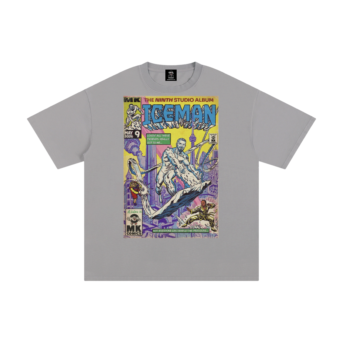 Iceman - Unisex Pure Cotton T-Shirt