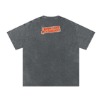 I Wanna Dance with Somebody - Snow Washed Oversized Cotton T-Shirt