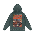 Songs in the Key of Life - Snow Washed Loose Cotton Hoodie