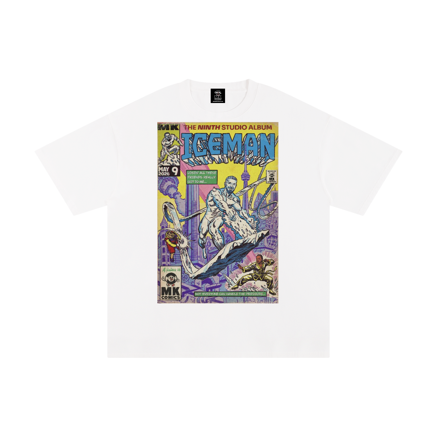 Iceman - Unisex Pure Cotton T-Shirt