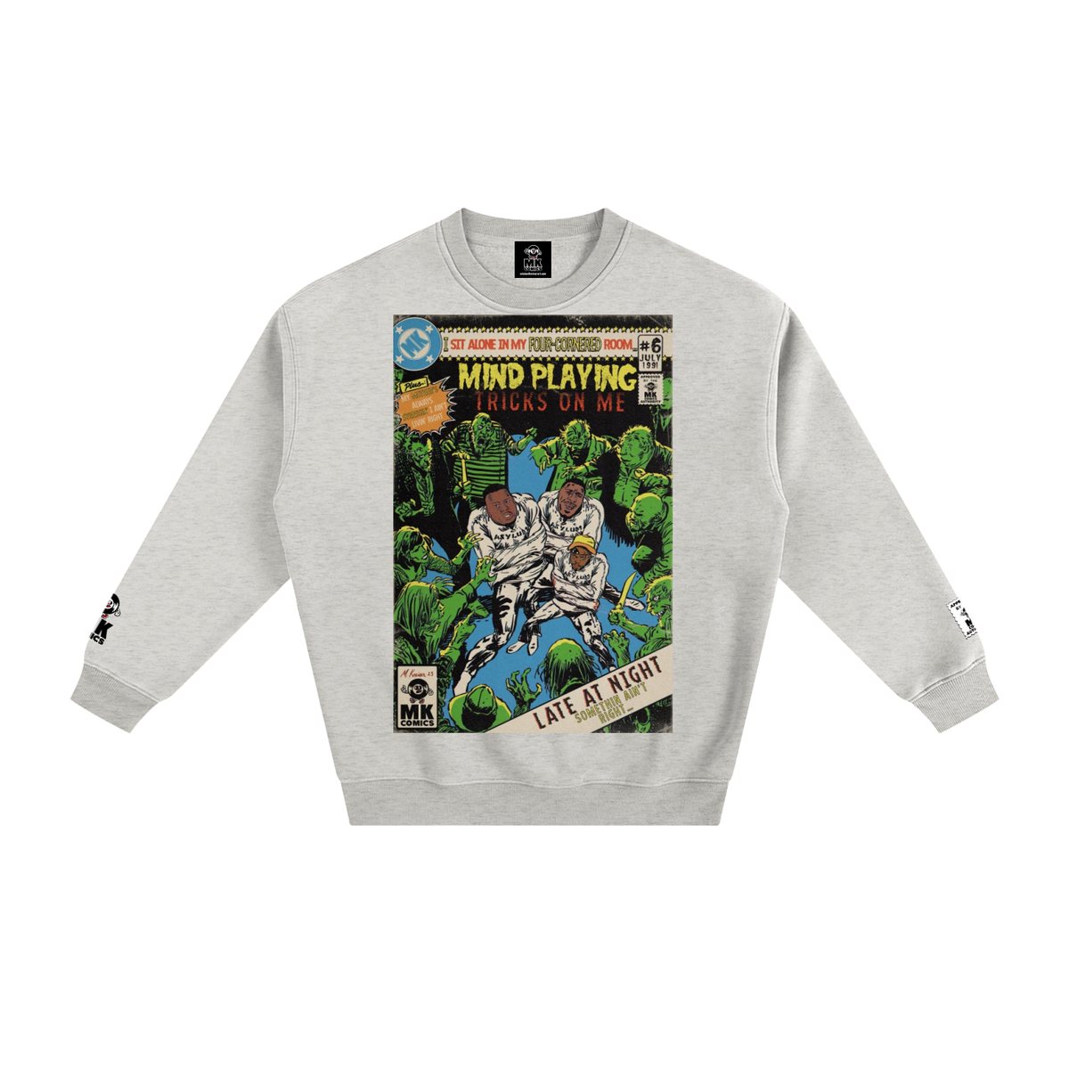 Mind Playing Tricks on me - Fleeced Sweatshirt