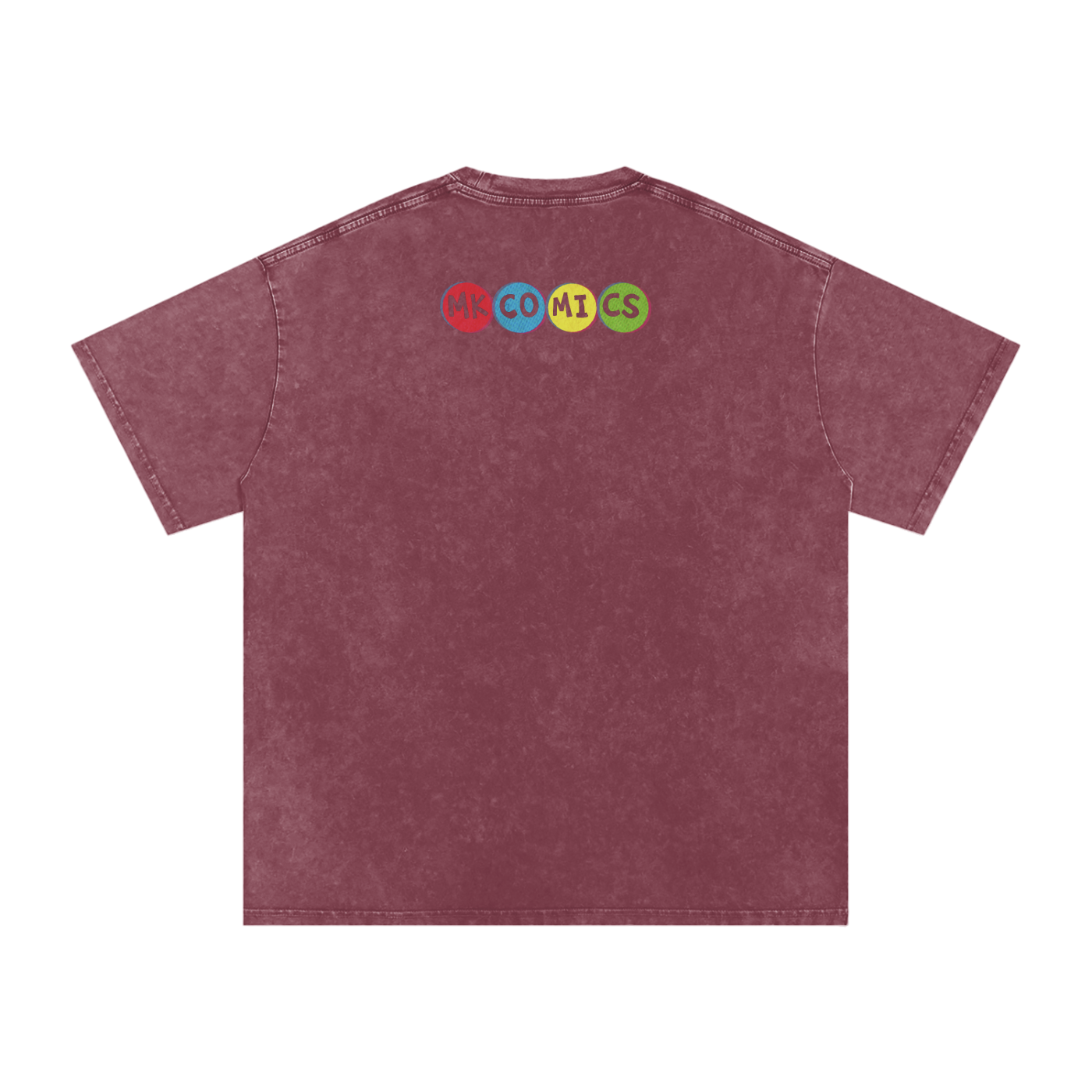 Twisted - Snow Washed Oversized Cotton T-Shirt