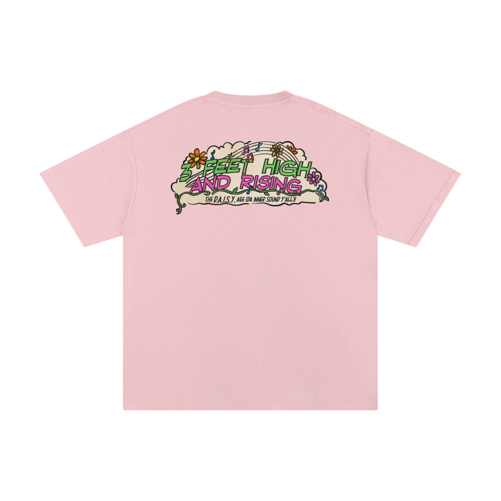 3 Feet High & Rising - Unisex Pure Cotton T-Shirt