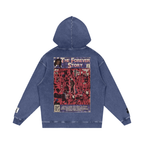 The Forever Story - Snow Washed Loose Cotton Hoodie