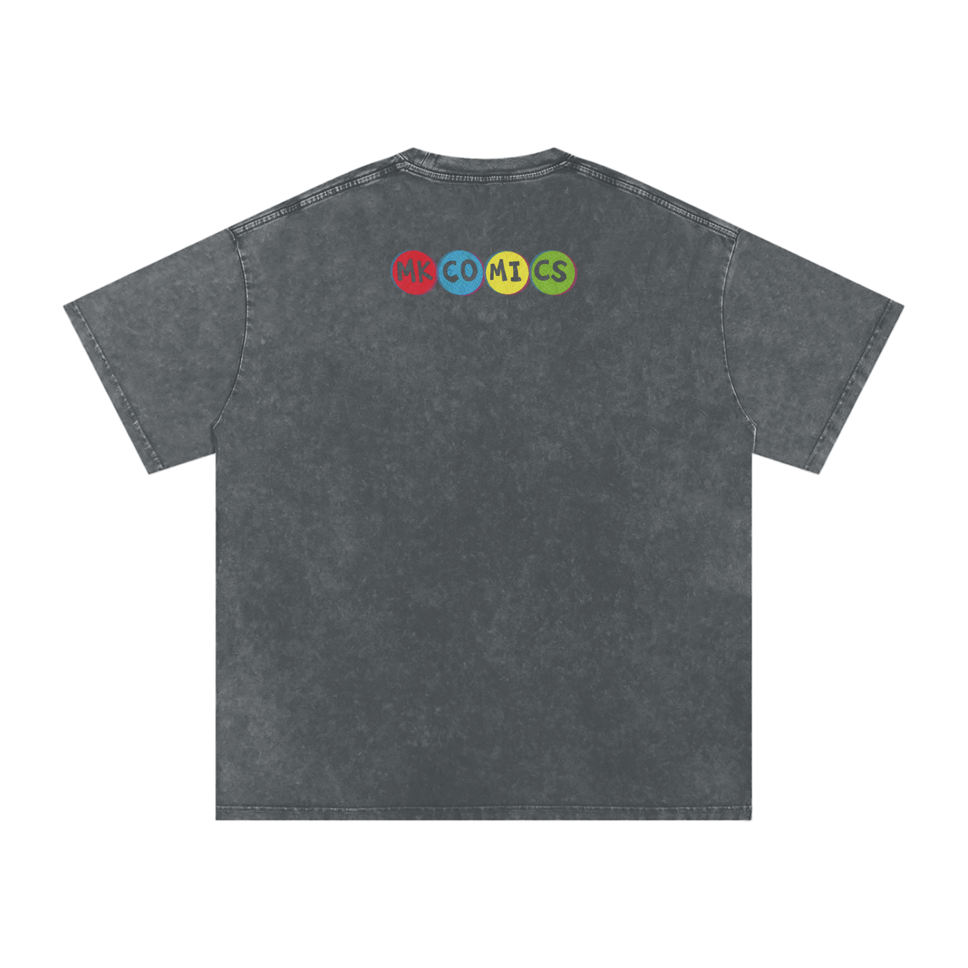 Twisted - Snow Washed Oversized Cotton T-Shirt