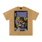 Basket Case - Snow Washed Oversized Cotton T-Shirt