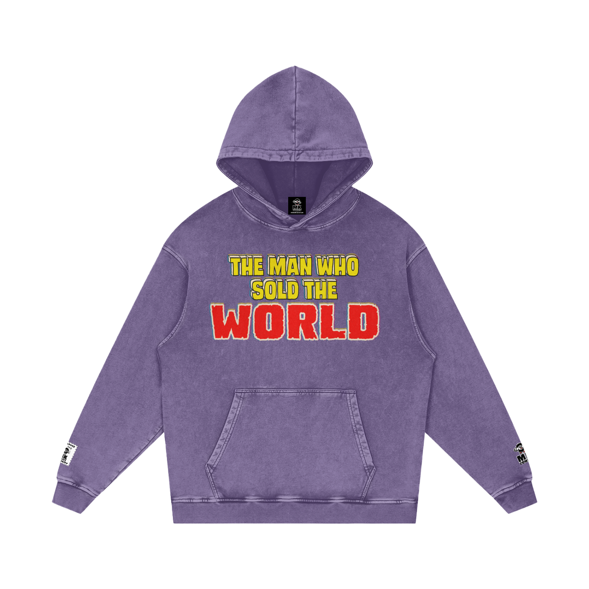 The Man who Sold the World - Snow Washed Loose Cotton Hoodie