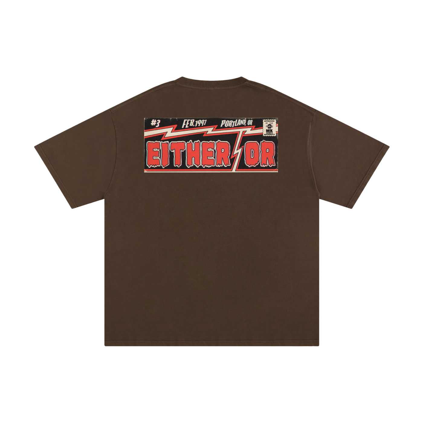Either/Or - Unisex Pure Cotton T-Shirt