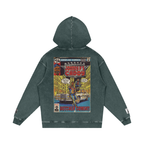 Johnny P's Caddy - Snow Washed Loose Cotton Hoodie