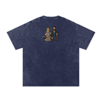 Ram - Snow Washed Oversized Cotton T-Shirt