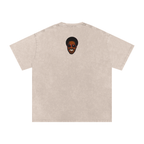 Songs in the Key of Life - Snow Washed Oversized Cotton T-Shirt