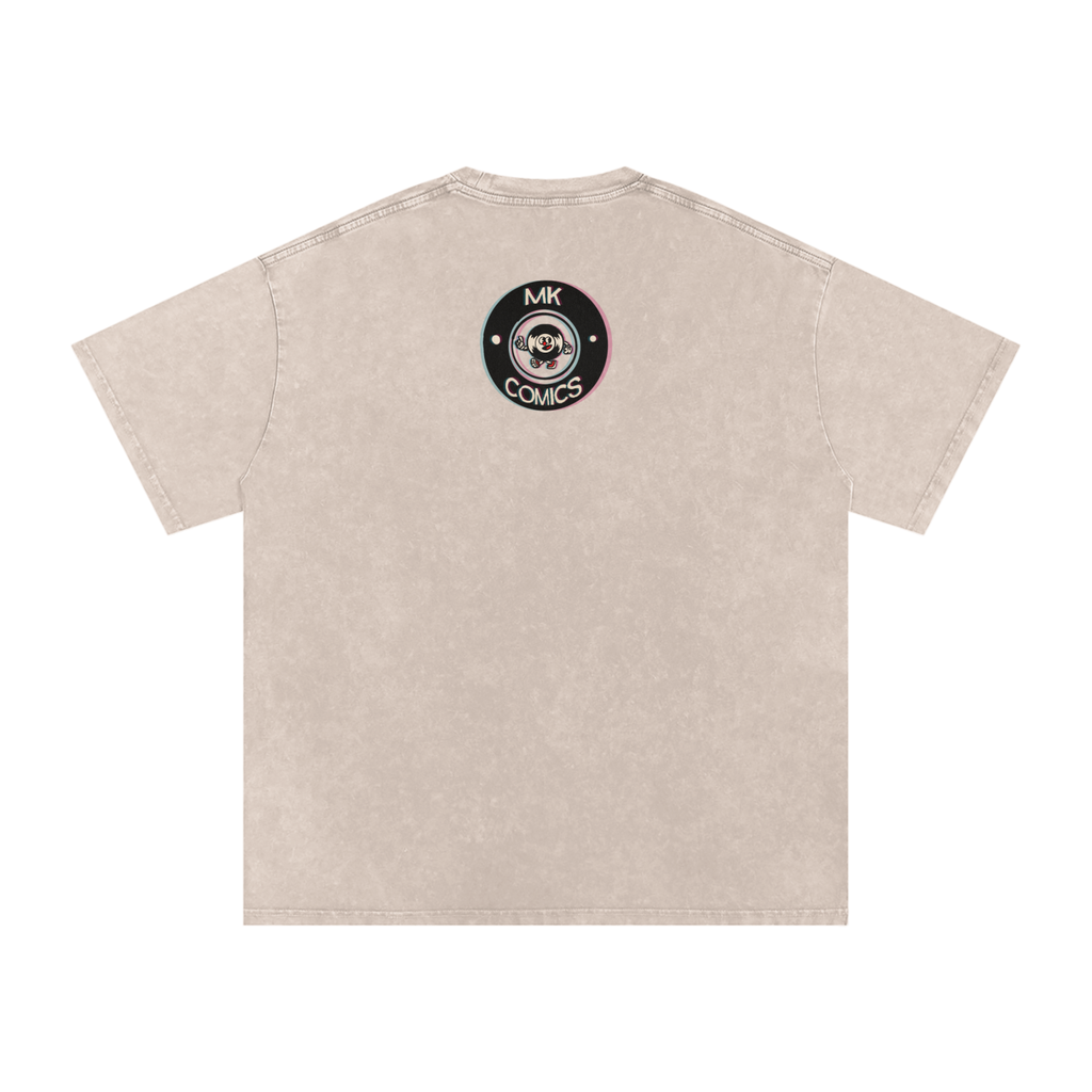 The Sweetest Taboo - Snow Washed Oversized Cotton T-Shirt