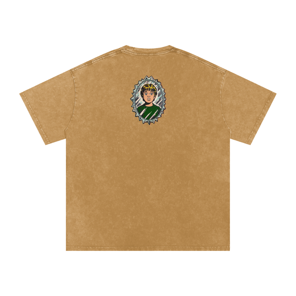 Tommy - Snow Washed Oversized Cotton T-Shirt