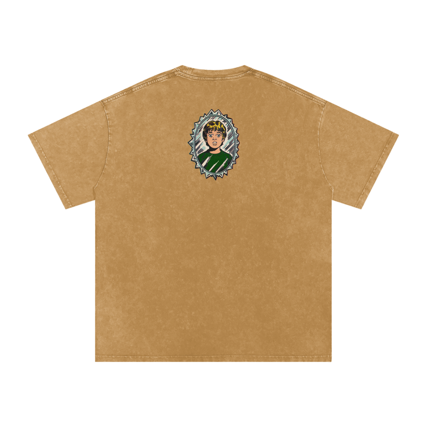 Tommy - Snow Washed Oversized Cotton T-Shirt