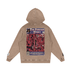 The Forever Story - Snow Washed Loose Cotton Hoodie