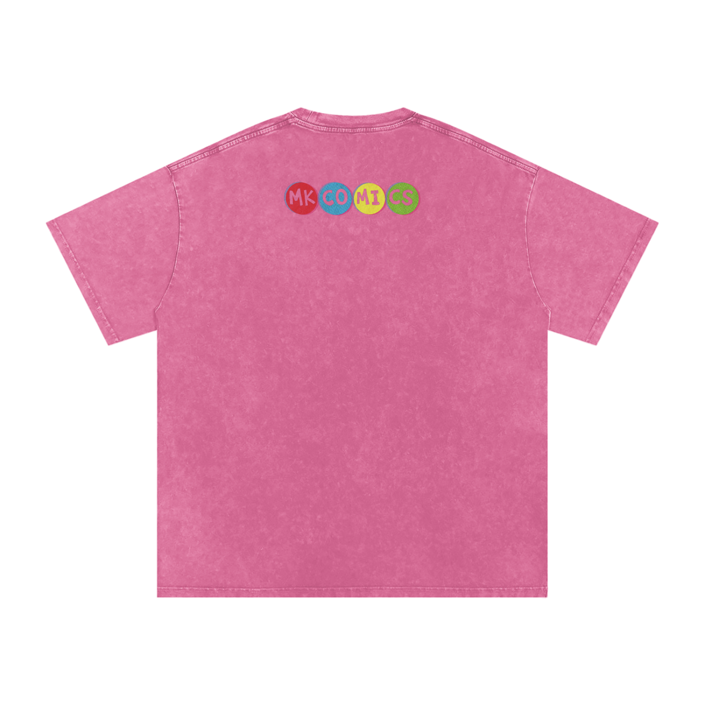 Twisted - Snow Washed Oversized Cotton T-Shirt